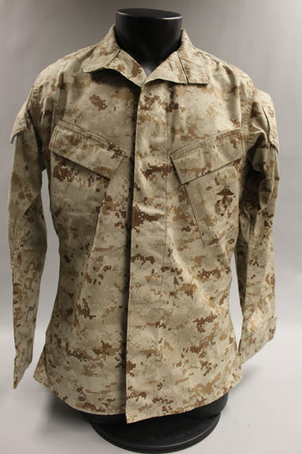 USMC Marine Desert Camo Blouse Jacket - Medium Regular - 8415-01-527-1521 - New