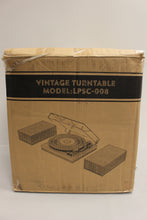 Load image into Gallery viewer, LP&amp;No.1 Vintage Turntable - Model: LPSC-008 - New