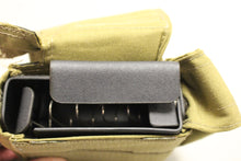 Load image into Gallery viewer, Garrett Industries SLMC Spring Loaded Pistol Magazine Carrier &amp; Pouch - Used