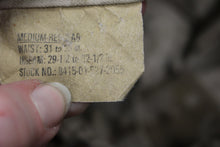 Load image into Gallery viewer, USMC Marine Desert Flame Resistant Combat Trouser Pants - Medium Regular - Used