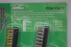 Harbor Freight 6 Pc. Wire Brush Set - New