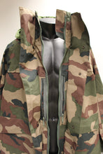 Load image into Gallery viewer, French Army Military Woodland CCE Cold Weather Waterproof Jacket - 128C - Used