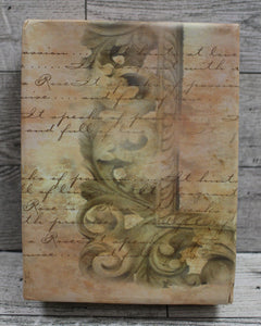 Paper Impages Blank Note Cards with Envelopes - Pack of 3 in Box -Roses Flowers