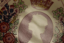 Load image into Gallery viewer, 1977 Mason's Ironstone Queen Elizabeth II Silver Jubilee Commemorative Plate