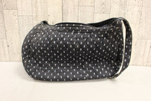 Load image into Gallery viewer, Vera Bradley Alpine Black Small Shoulder Bag - Used