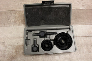 Harbor Freight 11-Piece Hole Saw Kit High Carbon Steel NO. 38425 -Used