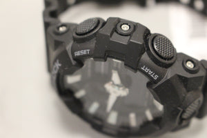 Casio G-Shock Black Resin Men's Watch - GA-700-1BCR - New