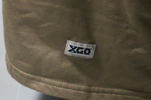 XGO Technical Apparel Quarter-Zip Long Sleeve Shirt - Coyote - Size: 2XL - Used