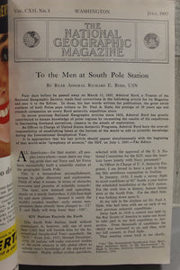 The National Geographic Magazine - Volume CXII - July to December 1957