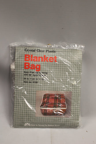 Crystal Clear Blanket Storage Bag -New