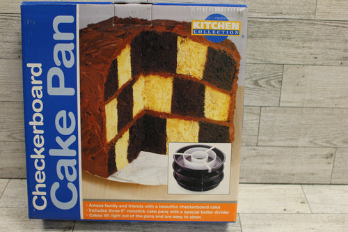Kitchen Collection Checkerboard Cake Pan - New