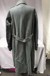 WWII Swiss Army Wool Overcoat - Chest 40 - Used