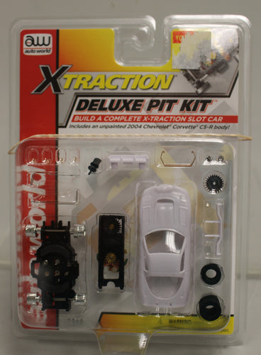 Auto World X-Traction Deluxe Pit Kit - 2004 Chevrolet Corvette C5-R Body - New