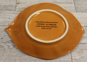 2000 Pfaltzgraff Hershey's Leaf Candy Dish - Used