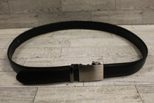 Load image into Gallery viewer, Men's Black Rachet Leather Belt - Size: XL - New