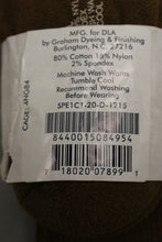 Load image into Gallery viewer, DLA Troop Support Brown Military Boot Socks - X-Small - Antimicrobial - New
