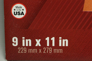 ACE Bare Wood Sandpaper - 320 Super Fine Grit - 9" x 11" - 5 Sheets - NEW