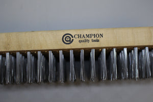 Champion Quality Tools Steel Wire Brush Block - 7" x 2" - New