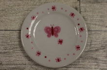Load image into Gallery viewer, Schylling Tea Plate - Choose Bumble Bee or Butterfly - 2.5&quot; - Used