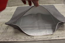 Load image into Gallery viewer, Monogram F Throw Pillow Cover W/ Zipper - Gray - New