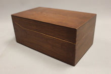 Load image into Gallery viewer, Vintage Wooden Index Card File Box - 10x6x4.5" - Used