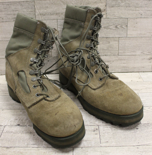 McRae Womens Temperate Weather Combat Boots - 8.5RF - Sage Green - Used