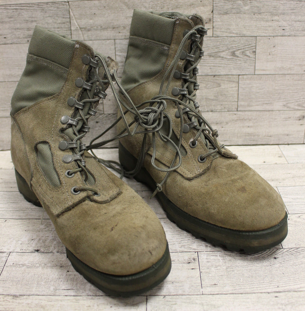McRae Womens Temperate Weather Combat Boots - 8.5RF - Sage Green - Used