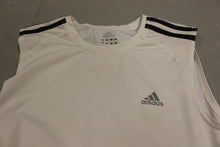 Load image into Gallery viewer, Adidas Climalite Sleeveless T-Shirt - Small - White - Used