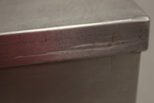 Load image into Gallery viewer, Vintage Floral Aluminum Wedding Dress Storage Box Keepsake - 31x18x8 - Used