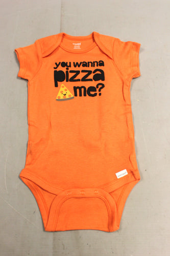 You Wanna Pizza Me? Baby One Piece - Short Sleeve - 12 Months - New