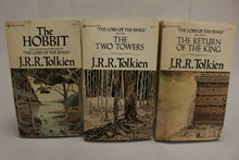 Load image into Gallery viewer, JRR Tolkien Lord of the Rings Foil 3 Set of Books - Used
