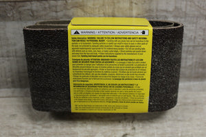 3M 2Pak Extra Coarse 3"x24" Grinder Belt -New