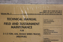 Load image into Gallery viewer, US Military Field &amp; Sustainment Maintenance Manual for Multifuel Trucks - New