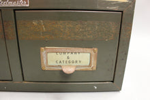 Load image into Gallery viewer, Vintage Steelmaster Metal 2 Drawer 3&quot; x 5&quot; Card File Box - Used