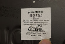 Load image into Gallery viewer, Vintage Style &quot;Enjoy Coca-Cola While We Check Your Tires&quot; Metal Round Tin Sign