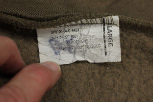 Military Cold Weather Polypropylene Undershirt - Large - Brown - Used Balls