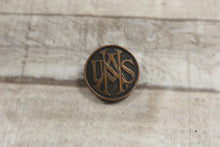 Load image into Gallery viewer, WWI USNA US National Army Pin With Screw Back Collar Insignia - Used