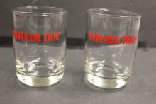 Load image into Gallery viewer, Vintage Ramada Inn 3-1/2&quot; Hotel Room Water Glass - Set of 2 - Used