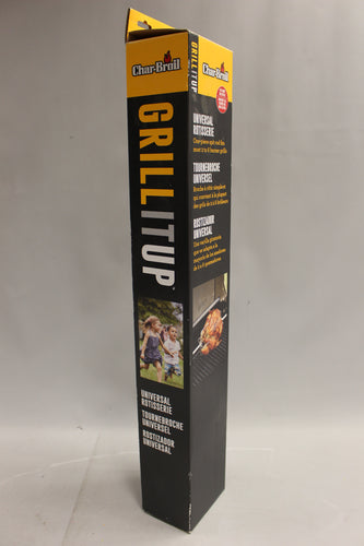 Char-Broil Grill It Up Universal Rotisserie - Fits Most 2-6 Burner Grills - New