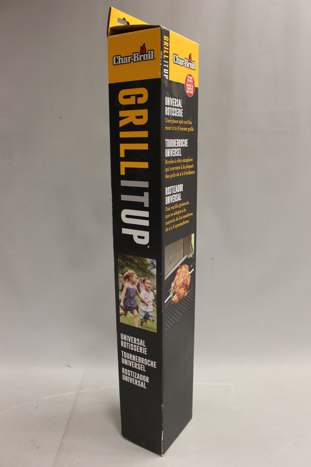 Char-Broil Grill It Up Universal Rotisserie - Fits Most 2-6 Burner Grills - New