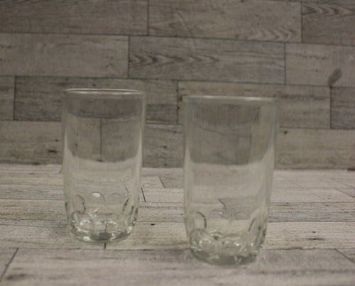 Vintage Thumbprint Juice Glass - 3.5