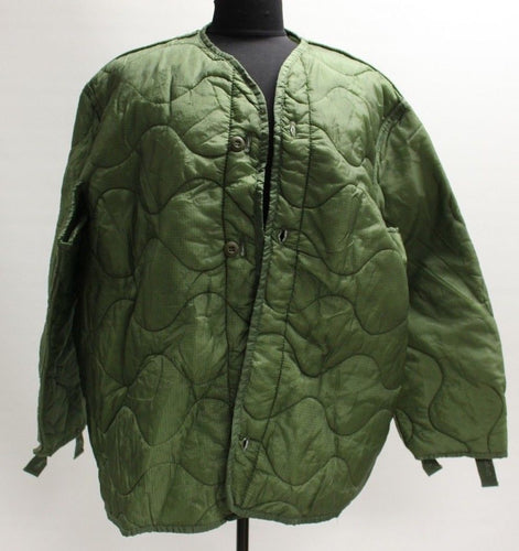 M65 Cold Weather Field Coat Liner - Green - Small - Used
