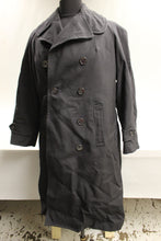 Load image into Gallery viewer, Vintage Military Women&#39;s Trenchcoat/Rain Jacket - 10R - Black - Used