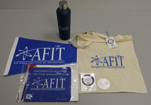 Load image into Gallery viewer, Air Force Institute of Technology Merchandise Lot - Tote Bag, Flag, Tumbler, Etc
