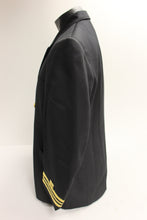 Load image into Gallery viewer, US Navy Men's Black Dress Coat - 42L - Used