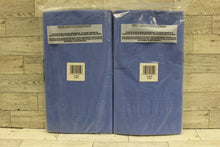 Load image into Gallery viewer, Plastic Lined Tablecover - Blue - 54&quot; x 108&quot; - Set of 2 - New