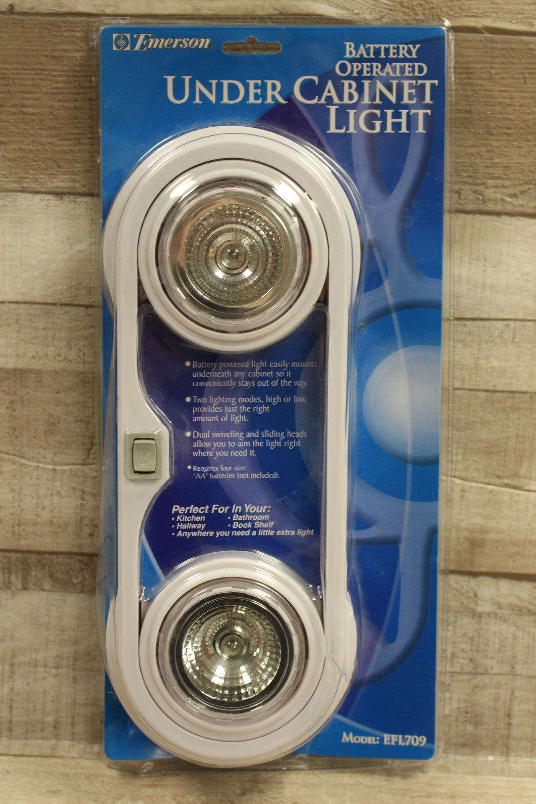 Emerson Battery Under Cabinet Light -New