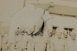 WWII US Army Panoramic Group Photograph Picture - 35" x 10"