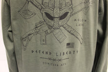 Load image into Gallery viewer, American Patriot Defent Liberty Howitzer Mfg Hoodie - Large - Used