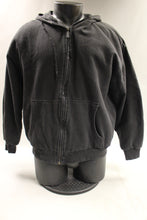 Load image into Gallery viewer, Lake n' Trail Fleece Lined Zip Up Hoodie - Large - Black - Heavy Sweatshirt
